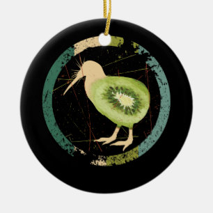  Nieuw-Zeeland Kiwi Keramisch Ornament