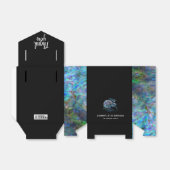 NIEUW-ZEELAND KIWI PAUA FAVOR BOX BEDANKDOOSJES (Uitgevouwen)