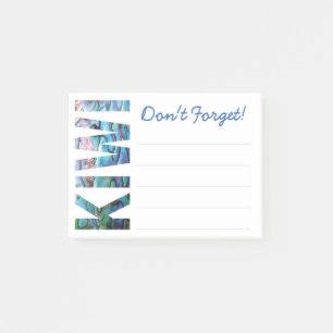 NIEUW-ZEELAND KIWI PAUA POST-IT-OPMERKINGEN POST-IT® NOTES