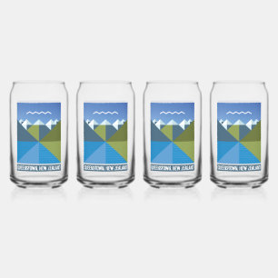 NIEUW-ZEELAND KIWI QUEENSLAND ZUID-ISLAND BLIKVORM GLAS