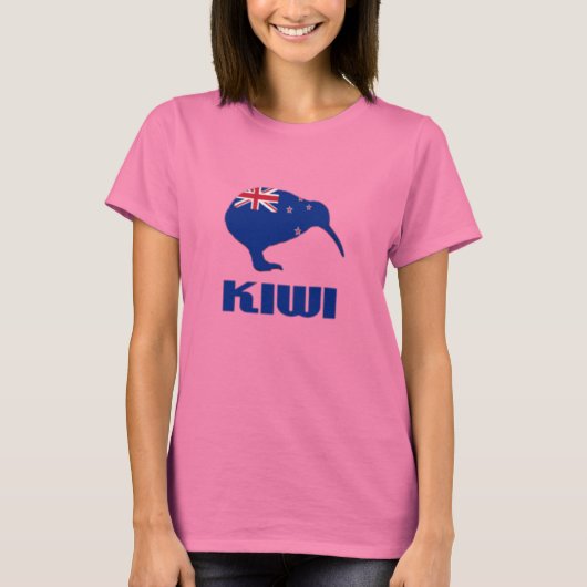 Nieuw-Zeeland Kiwi T-shirt (Voorkant)