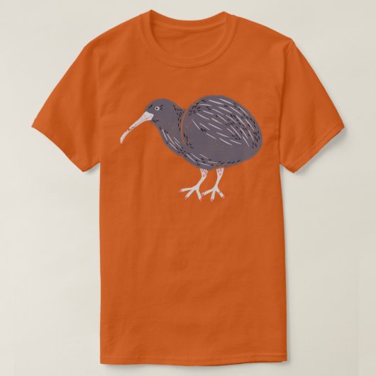 Nieuw-Zeeland Kiwi T-shirt (Design voorkant)