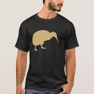 Nieuw-Zeeland Kiwi Vogel Dier Natuur in het wild T-shirt