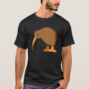 Nieuw-Zeeland Kiwi Vogeldier Wildlife 5 T-shirt