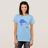 Nieuw-Zeeland Kiwi Womens Shirt (Voorkant volledig)
