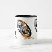 Nieuw-Zeeland Kiwis rugby ball coffeesmugs & cups Mok (Midden)