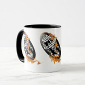 Nieuw-Zeeland Kiwis rugby ball coffeesmugs & cups Mok (Voorkant links)