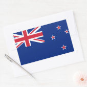Nieuw-Zeeland* Kleurrijke Flag Sticker (Envelop)