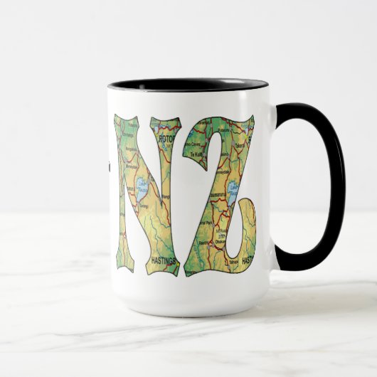 Nieuw-Zeeland Koffiemok Mok (Rechts)