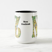 Nieuw-Zeeland Koffiemok Mok (Midden)