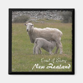 Nieuw-Zeeland, lamsvoeders nr. 2 (Magnet) Magneet (Voorkant)