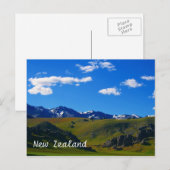 nieuw - zeeland - landschap briefkaart (Voorkant / Achterkant)