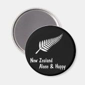 Nieuw-Zeeland Magneet (Voorkant / Achterkant)