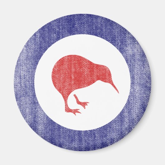 NIEUW-ZEELAND MAGNEET (Voorkant)