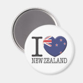 Nieuw-Zeeland Magneet (Voorkant / Achterkant)