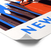 Nieuw-Zeeland Maori Art Vintage Poster hersteld (Hoek)