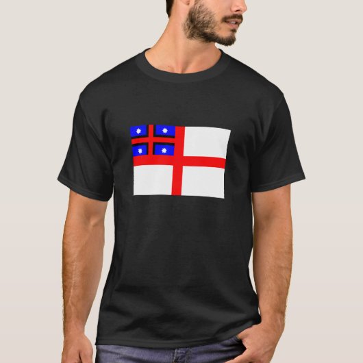 Nieuw-Zeeland Maori Flag T-Shirt (Voorkant)