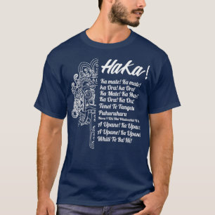 Nieuw-Zeeland Maori Haka Ka Mate Rugby T-shirt