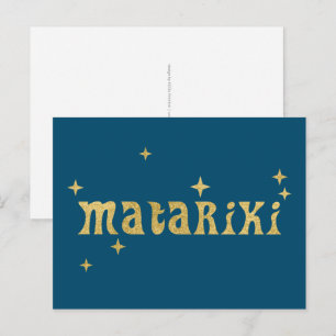Nieuw-Zeeland Maori - Matariki Stars 1 Briefkaart