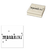 Nieuw-Zeeland Maori - Matariki Stars 1 Rubberstempel (Gestempeld)