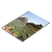 Nieuw-Zeeland, Miter Peak en Bowen die de rivier b Notitieboek (Linkerzijde)