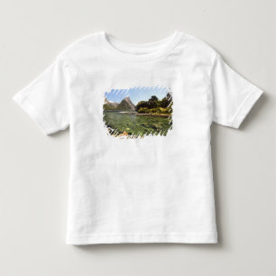 Nieuw-Zeeland, Mitre Peak, & Bowenrivier mondt in Kinder Shirts