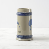 Nieuw-Zeeland Mok Kiwi Beer Stein (Center)