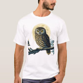 Nieuw-Zeeland Morepork T-shirt (Voorkant)