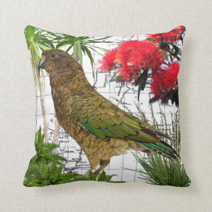 Nieuw-Zeeland Native Kea Pillow Kussen
