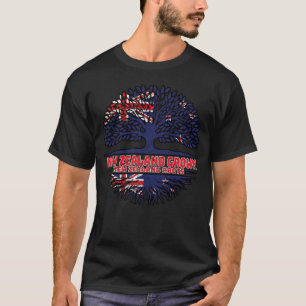 Nieuw-Zeeland - Nieuw-Zeelander Kiwi - boomstammen T-shirt