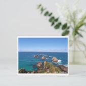 Nieuw-Zeeland, Nugget Point Rock Circle, vakantie Briefkaart (Staand voorkant)