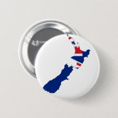 Nieuw-Zeeland NZ Ronde Button 5,7 Cm (Voorkant /achterkant)