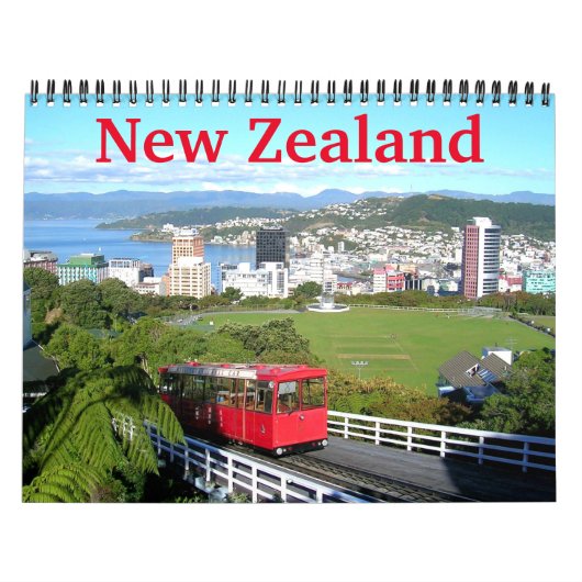 Nieuw-Zeeland - Oceanië - Kalender (Hoes)