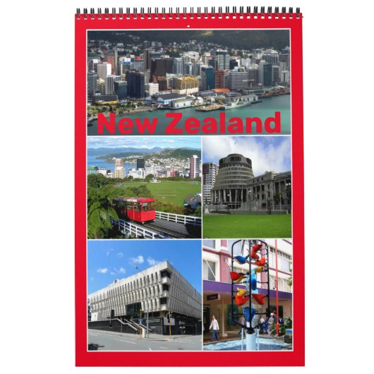 Nieuw-Zeeland - Oceanië - Kalender (Hoes)