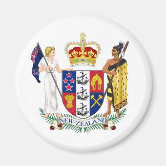 Nieuw-Zeeland officieel wapen heraldiek symbool Magneet
