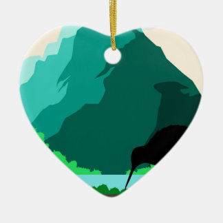 Nieuw-Zeeland ontwerp Keramisch Ornament