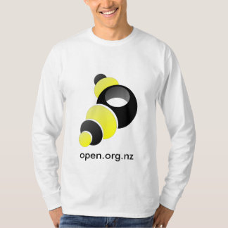 Nieuw-Zeeland openen met website T-shirt