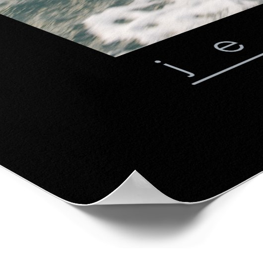 Nieuw-Zeeland Orca Poster (Hoek)