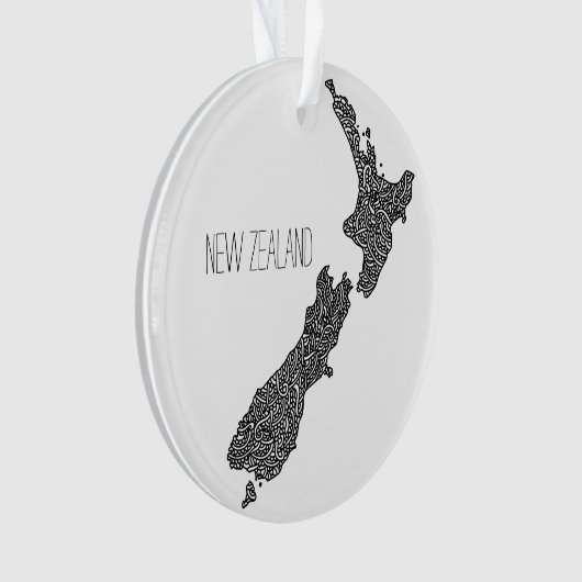 Nieuw-Zeeland Ornament (voorkant)