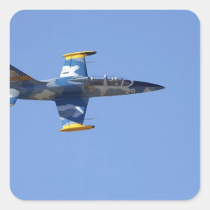 Nieuw-Zeeland, Otago, Wanaka, Warbirds Over 2 Vierkante Sticker
