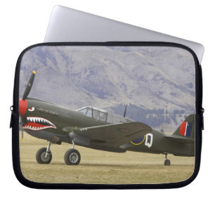 Nieuw-Zeeland, Otago, Wanaka, Warbirds Over 5 Laptop Sleeve