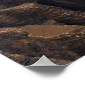 Nieuw-Zeeland: Pancake Rocks Poster (Hoek)