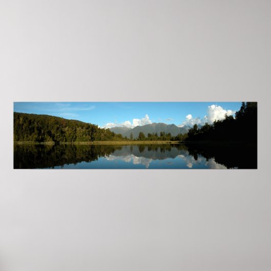 Nieuw-Zeeland Panoramiek 1 Poster (Voorkant)