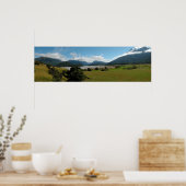 Nieuw-Zeeland Panoramiek 2 Poster (Keuken)