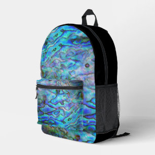 NIEUW-ZEELAND PAUA SHELL BEDRUKTE RUGZAK