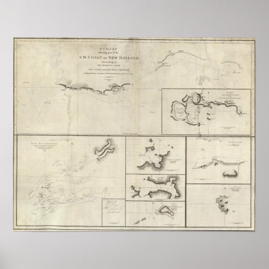 Nieuw-Zeeland Poster (Voorkant)