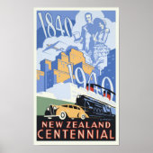 Nieuw-Zeeland Poster (Voorkant)