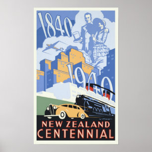 Nieuw-Zeeland Poster