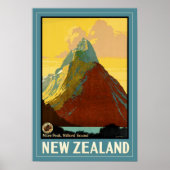 Nieuw-Zeeland Poster (Voorkant)