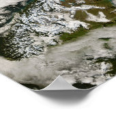 Nieuw-Zeeland Poster (Hoek)